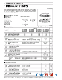 Datasheet PK110FG40 manufacturer SanRex